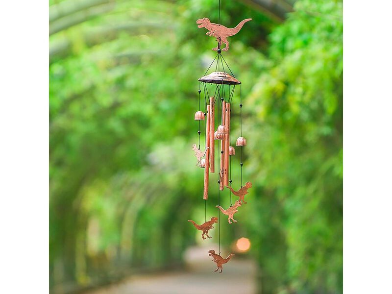 EZTZEN Dinosaur Wind Chimes for Outside,Dinosaur Gifts