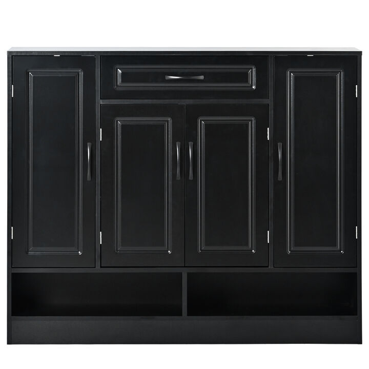 Merax Modern Shoe Cabinet with Adjustable Shelves