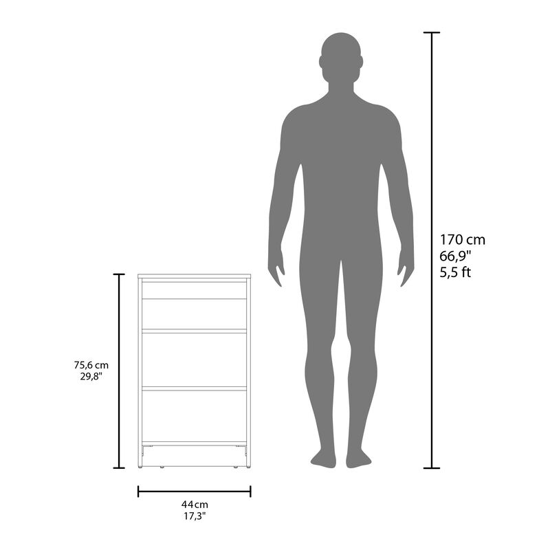 Bathroom Shelf Artesia, Bathroom, White