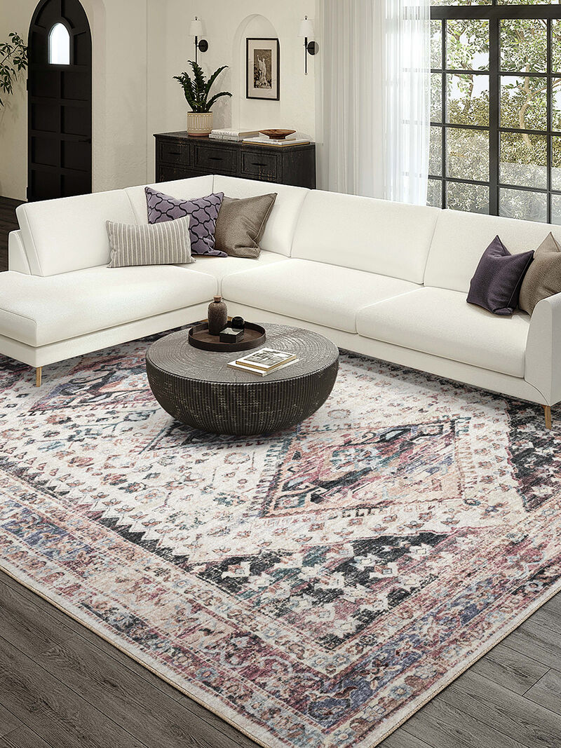 Jericho JC9 Pearl 10' x 14' Rug