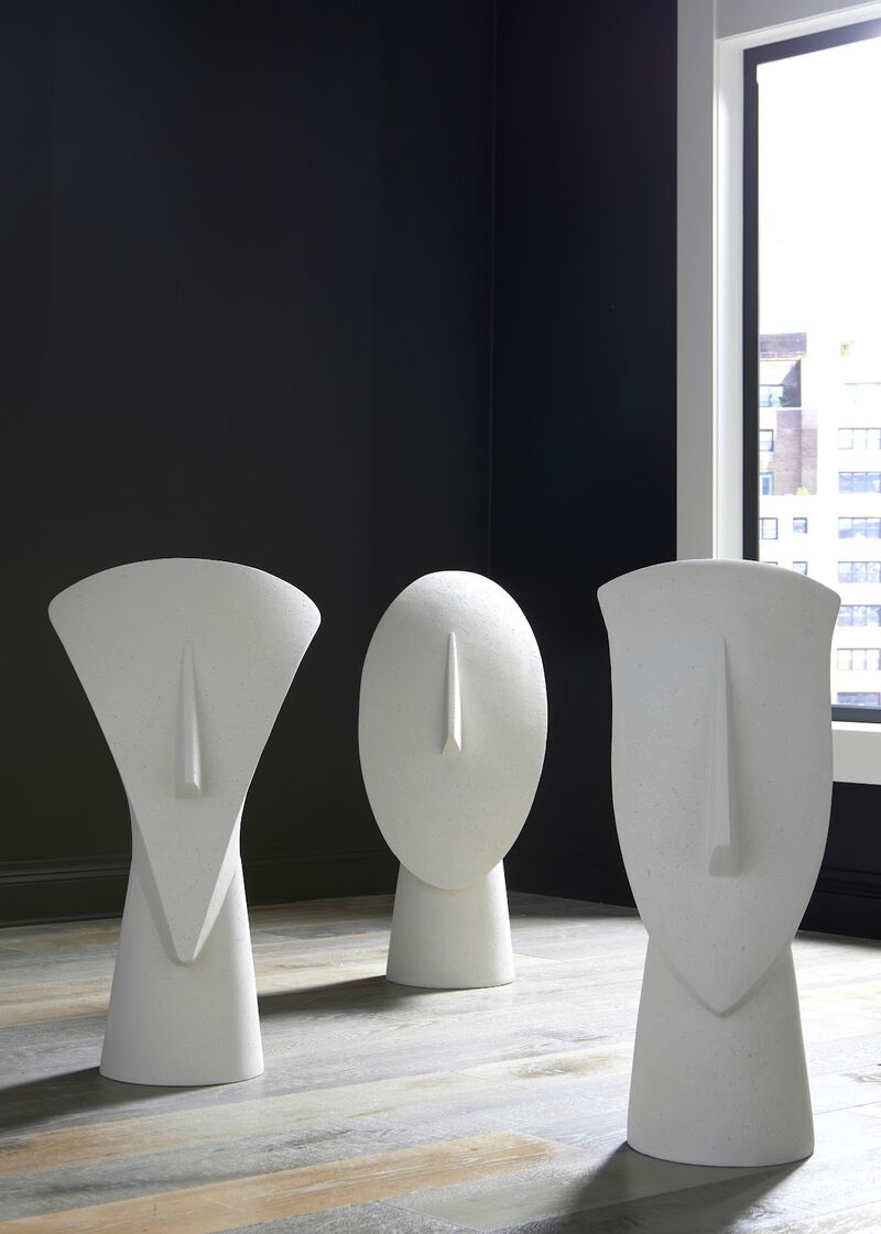 Cycladic Oval Head Sculpture