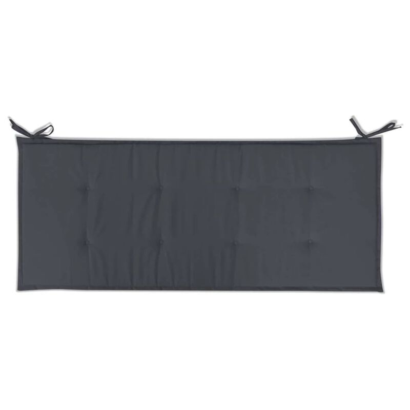vidaXL Garden Bench Cushion Anthracite 47.2"x19.7"x1.18"