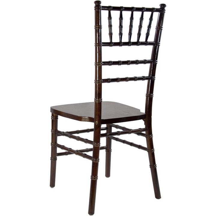 Flash Furniture Advantage Fruitwood Chiavari Chair
