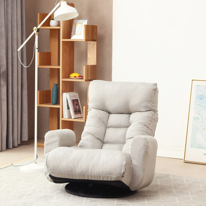 Adjustable Head And Waist, Game Chair, Lounge Chair In The Living Room, 360 Degree Rotatable