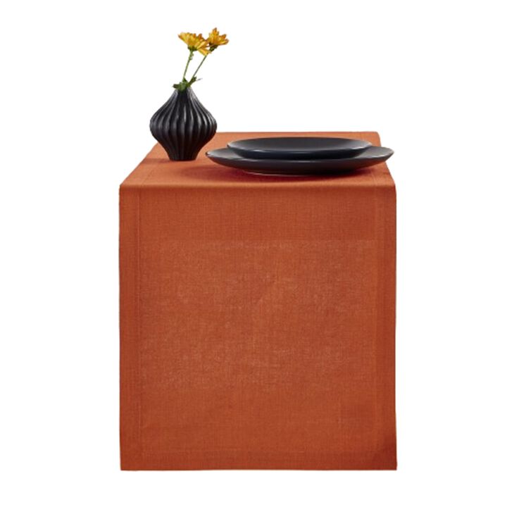 Solino Home 100% Pure Linen Table Runner | Diana