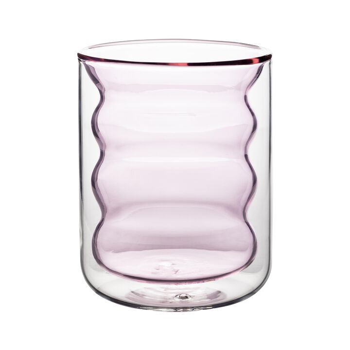 Waves Clear Water Glass - Set of 4