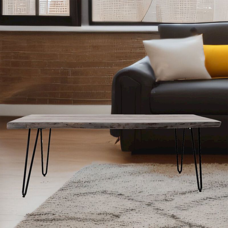Jofran Nature's Edge 50'' Solid Acacia Coffee Table