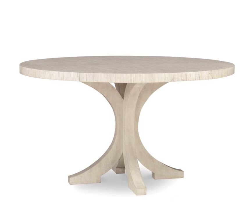 Carlyle Oak Peninsula Round Dining Table