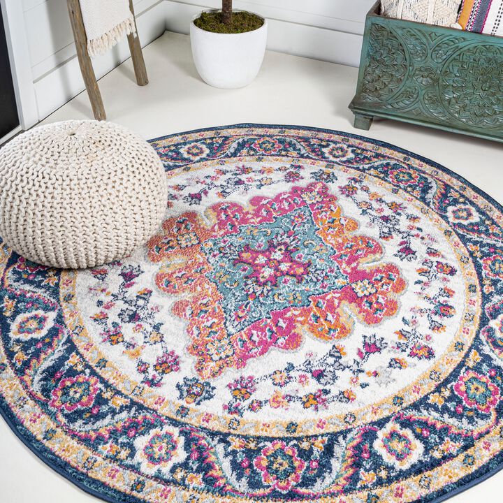 Bohemian Flair Boho Vintage Medallion Area Rug
