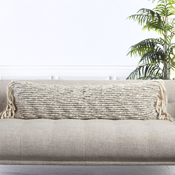 ANGORA 16x24 PILLOW DOWN - SILVER GRAY
