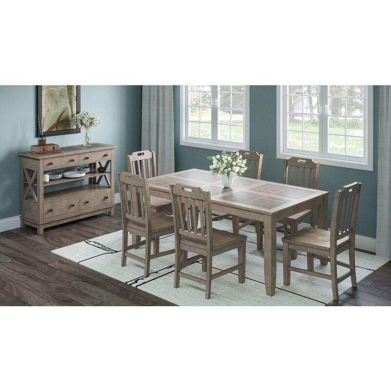 Jofran Prescott Park Modern Contemporary Four Drawer Server