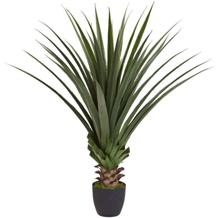 Hivvago 4" Spiked Agave Plant