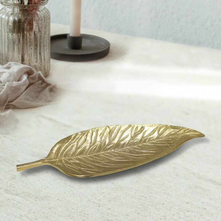 Handmade Decorative Silver Color Coated 10.23 x 3.54 x 0.46 Inches Aluminium Tray 060AB BBH Home's