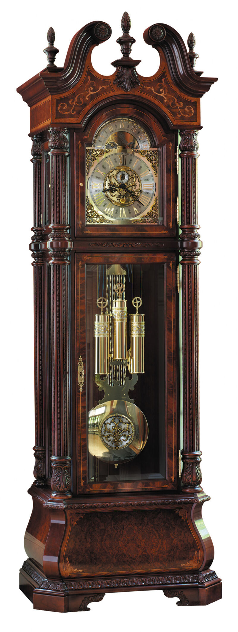 Howard Miller 611030 Howard Miller J.H. Miller Floor Clock 611030 Windsor Cherry (Limited)