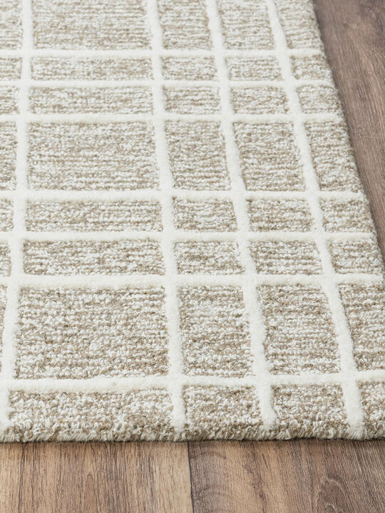 Lofton A07103 Brown 2'6" x 8' Rug