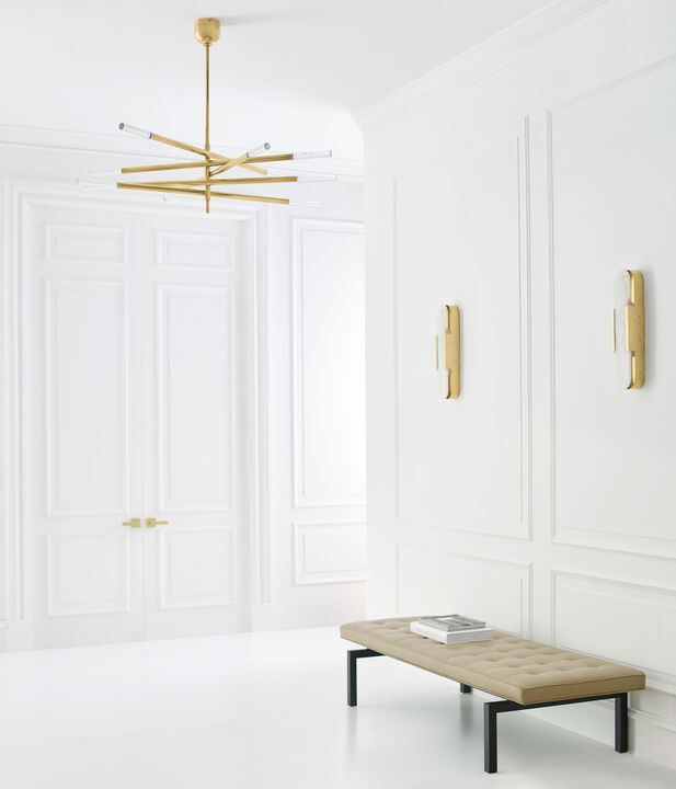 Rousseau Grande 10Light Chndlr