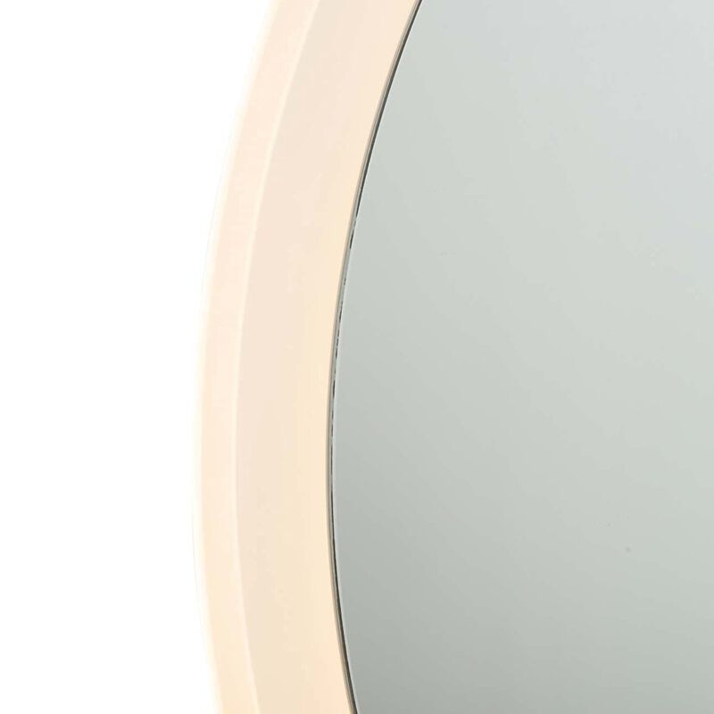 NOVA OF CALIFORNIA Super Star Round LED Mirror, 30 Round, Chrome