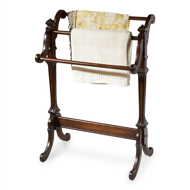 Cherry Wood Blanket Stand, Belen Kox