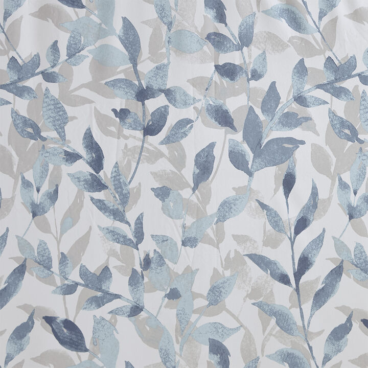 Gracie Mills Zelma Botanical Printed Shower Curtain