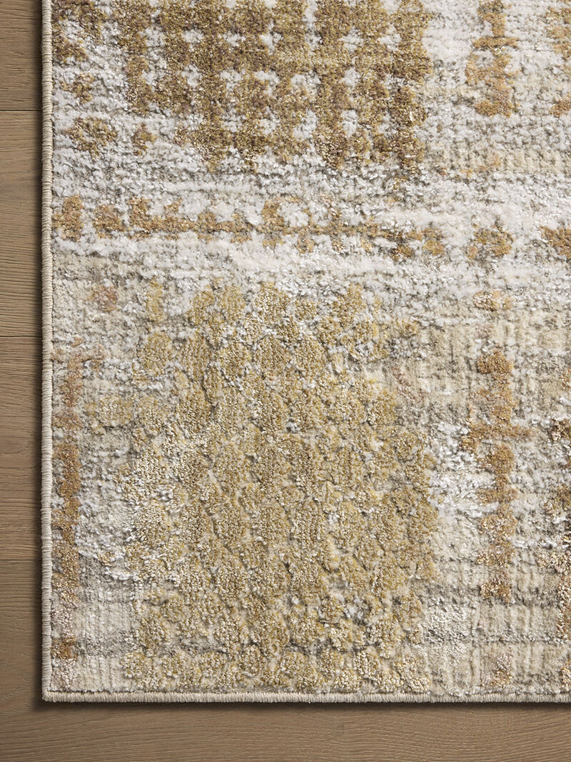 Wyatt WYA-05 Adobe / Dove 18" x 18" Sample Rug by