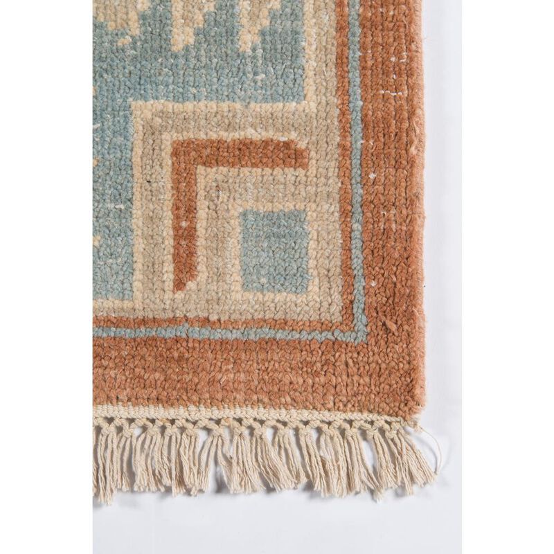 Erin Gates Traditional Runner Area Rug, Rust, 2'6 X 8' Runner