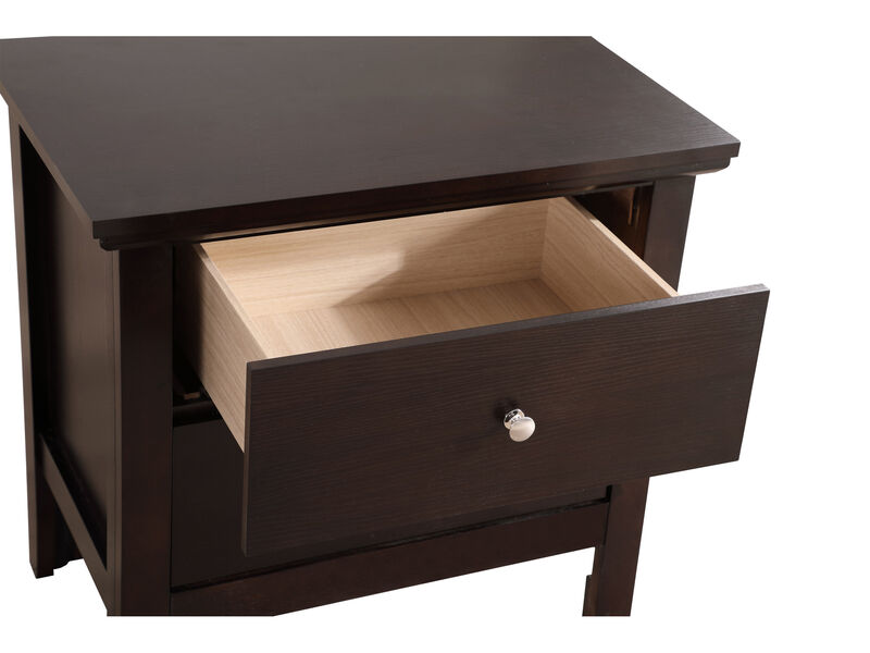 Primo 2-Drawer Nightstand (24 in. H x 15.5 in. W x 19 in. D)