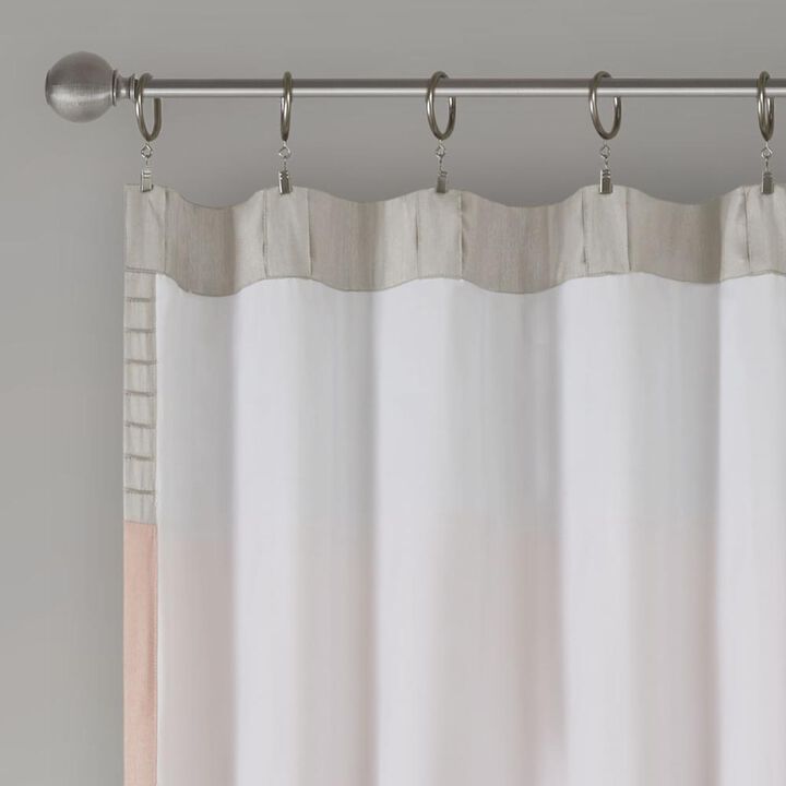 Belen Kox Amherst Polyoni Pintuck Window Panel, Belen Kox