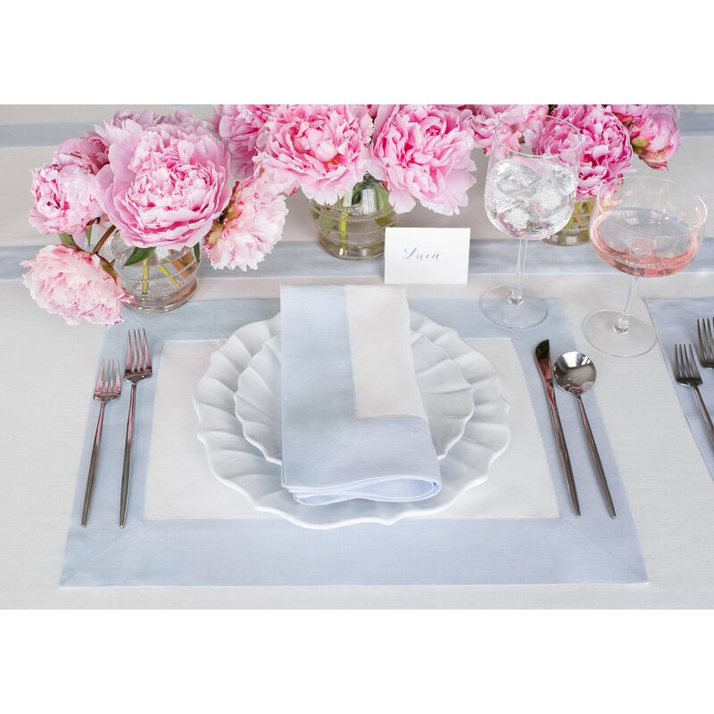 Solino Home 100% Pure Linen 14 x 19 Inch Placemats Set of 4 | Contempo