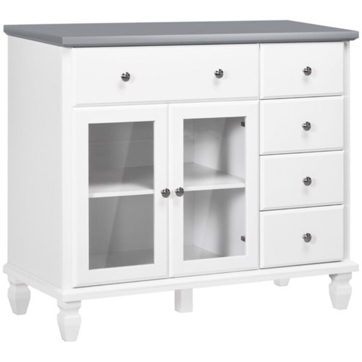 Multi-Purpose Sideboard Cabinet with Ample Storage for Kitchen Organization