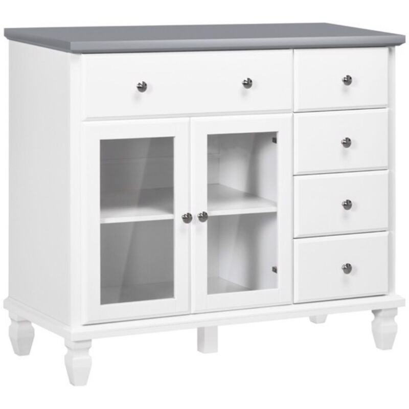Multi-Purpose Sideboard Cabinet with Ample Storage for Kitchen Organization