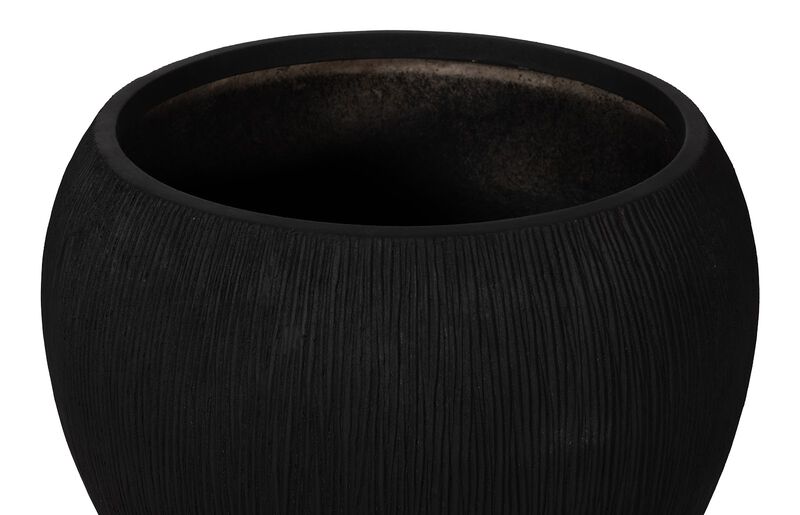 Filament Small Planter in Black