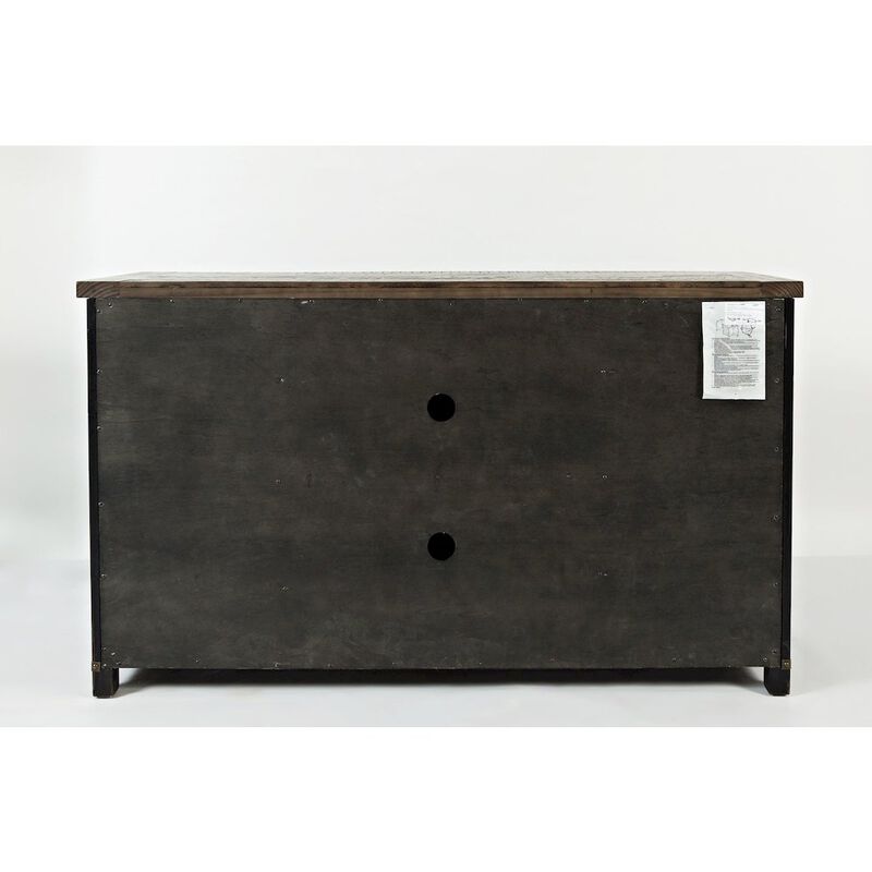 Jofran Madison County Rustic Reclaimed Solid Wood Farmhouse 60 Barn Door Server
