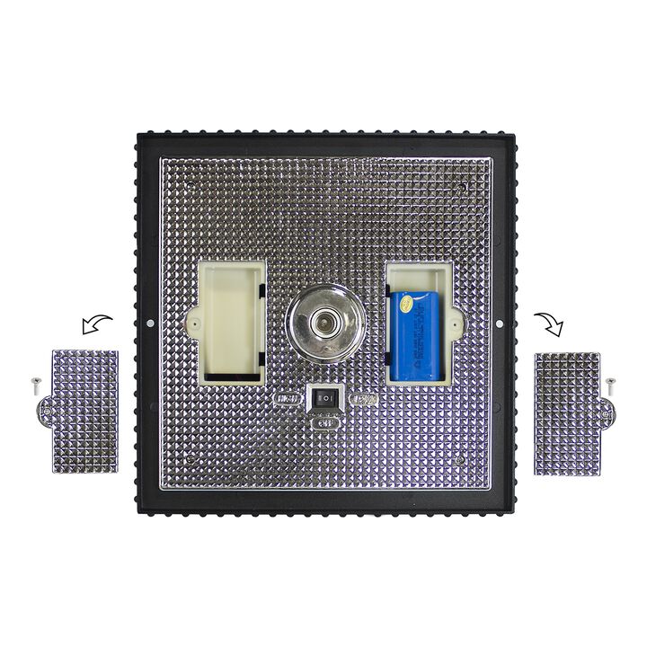 Pagoda Bulb Solar Lamp Post - Single Lamp