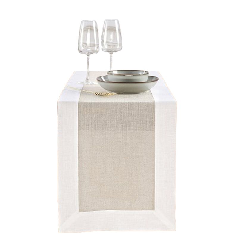 Solino Home 100% Pure Linen Table Runner | Contempo