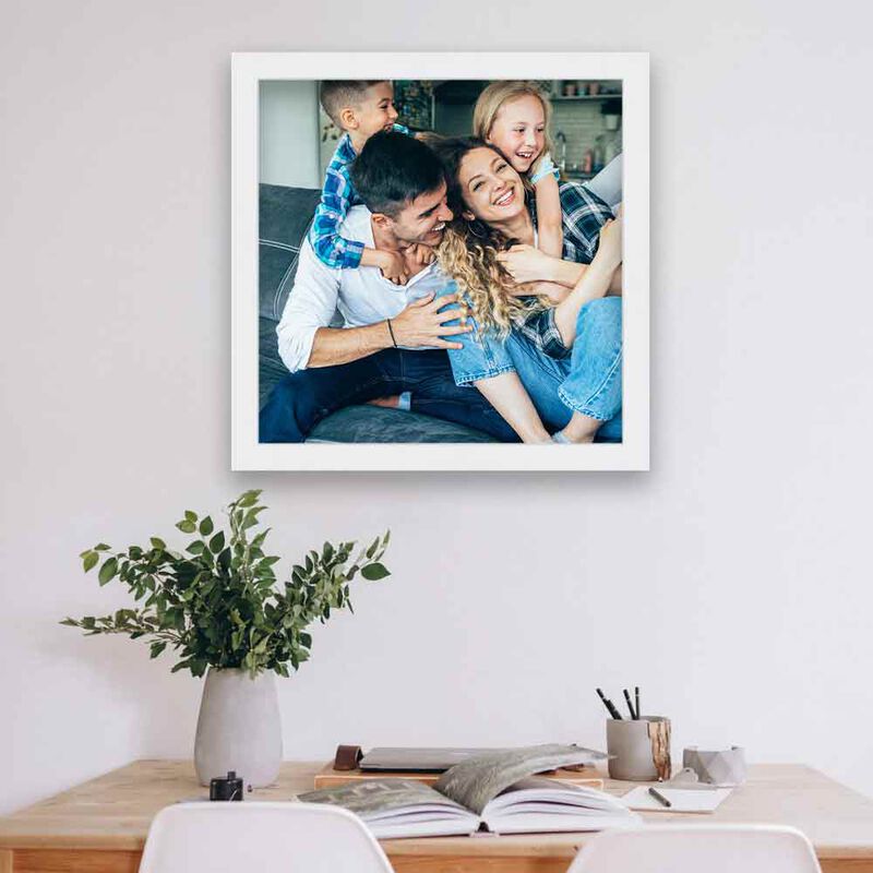 White Square Picture Frame