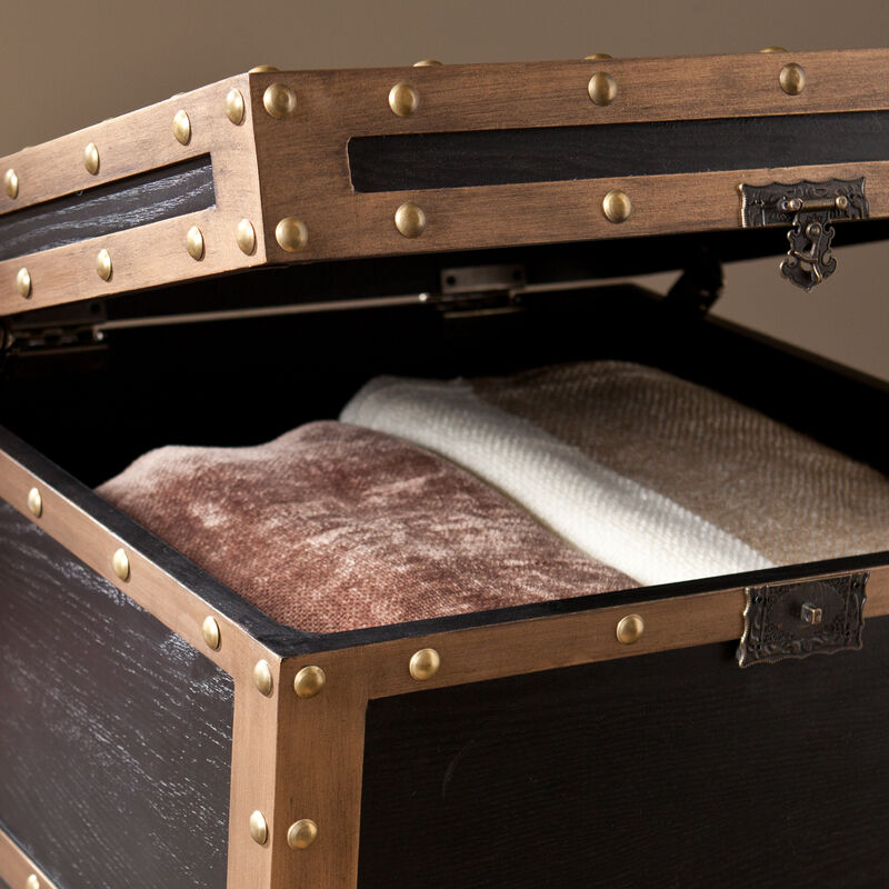 Piper Travel Trunk End Table