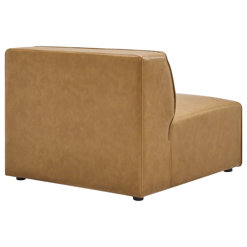 Mingle Vegan Leather 3-Piece Sectional Sofa
