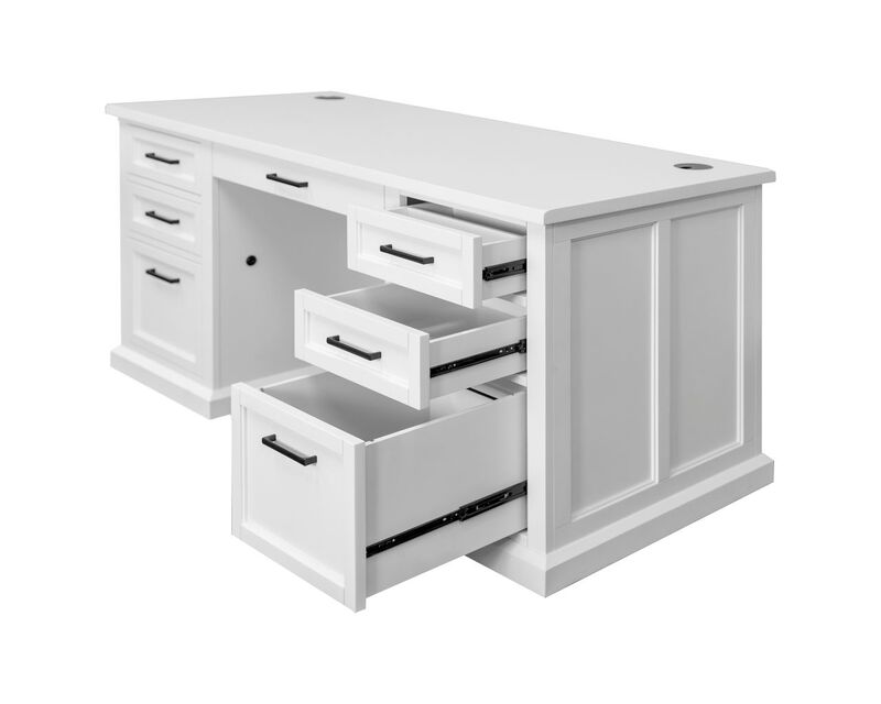 Double Pedestal Executive Desk