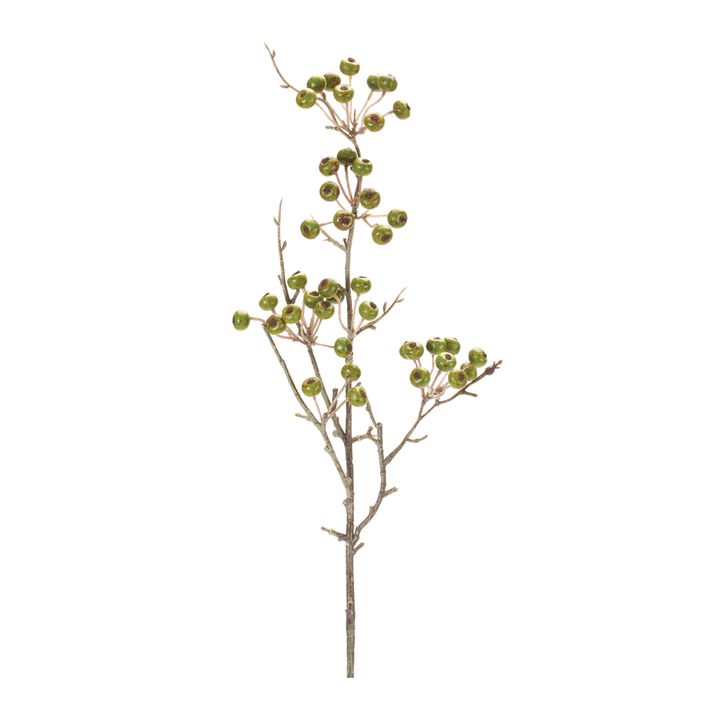 Set of 6 Berry Pod Sprays for Seasonal Decor and Floral Arrangements