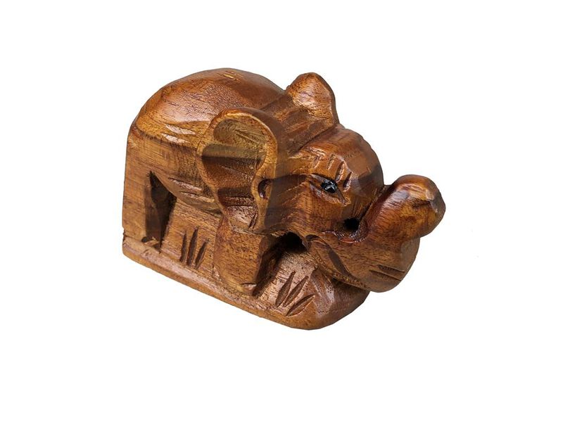 Elephant Mini Statue SET 2 pcs