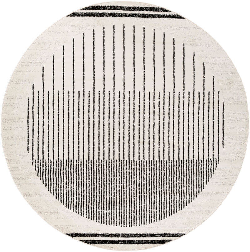 Pisa PSS-2315 9'2' x 12' Black Rug