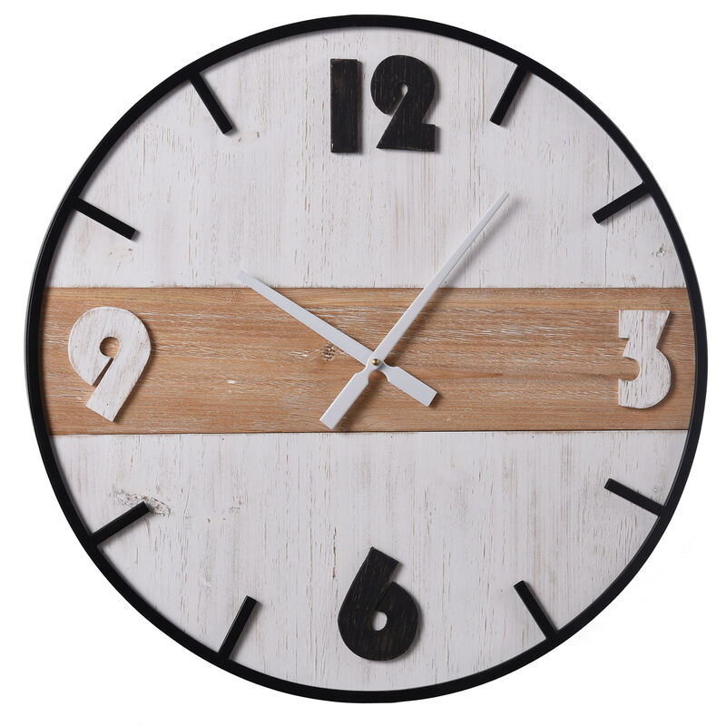 Weathered Wash Wall Clock