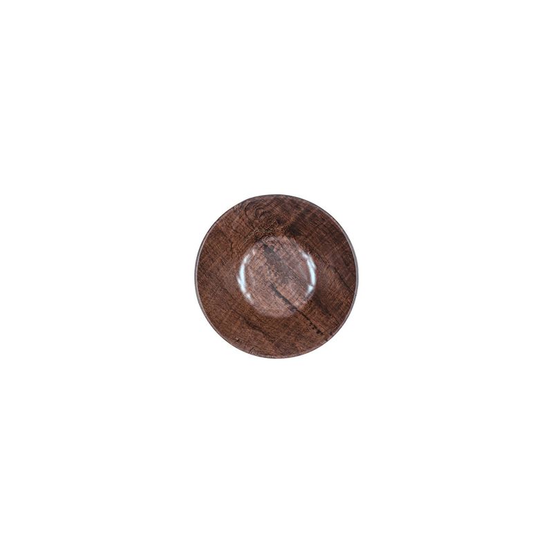 Turgla Composite dia.7.5" h:2.25" 32 oz. Round Brown Composite Bowl (Set of 2)