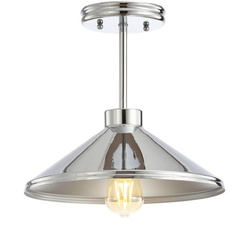 Cisco Iron Modern Farmhouse LED Semi Flush Mount