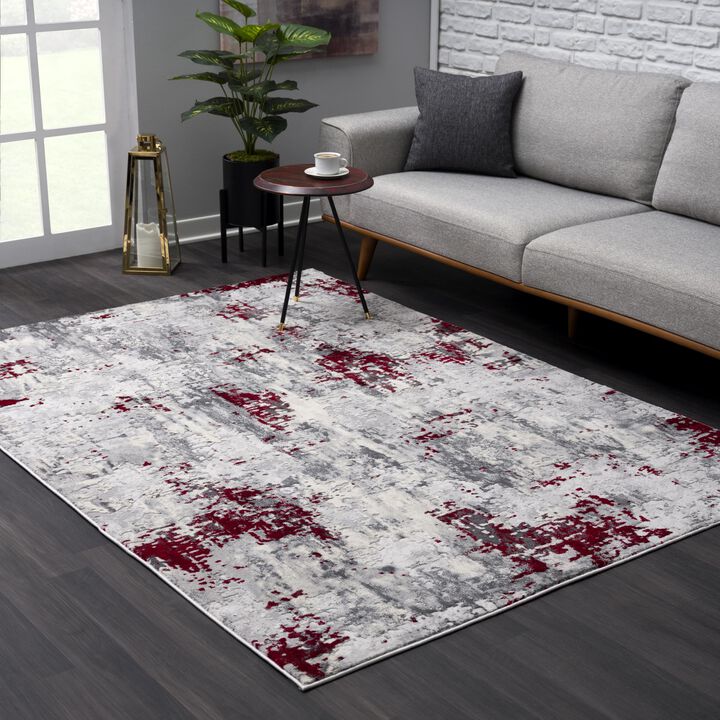 Vogue Contemporary Abstract Indoor Area Rug