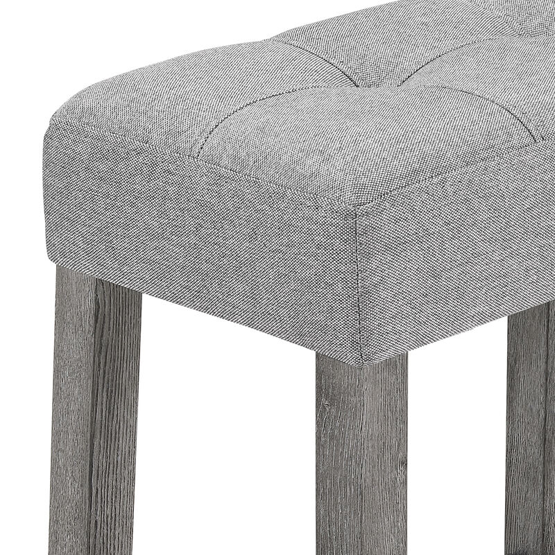 59 in. W Four Leg Wood Dining Table Seats 3
