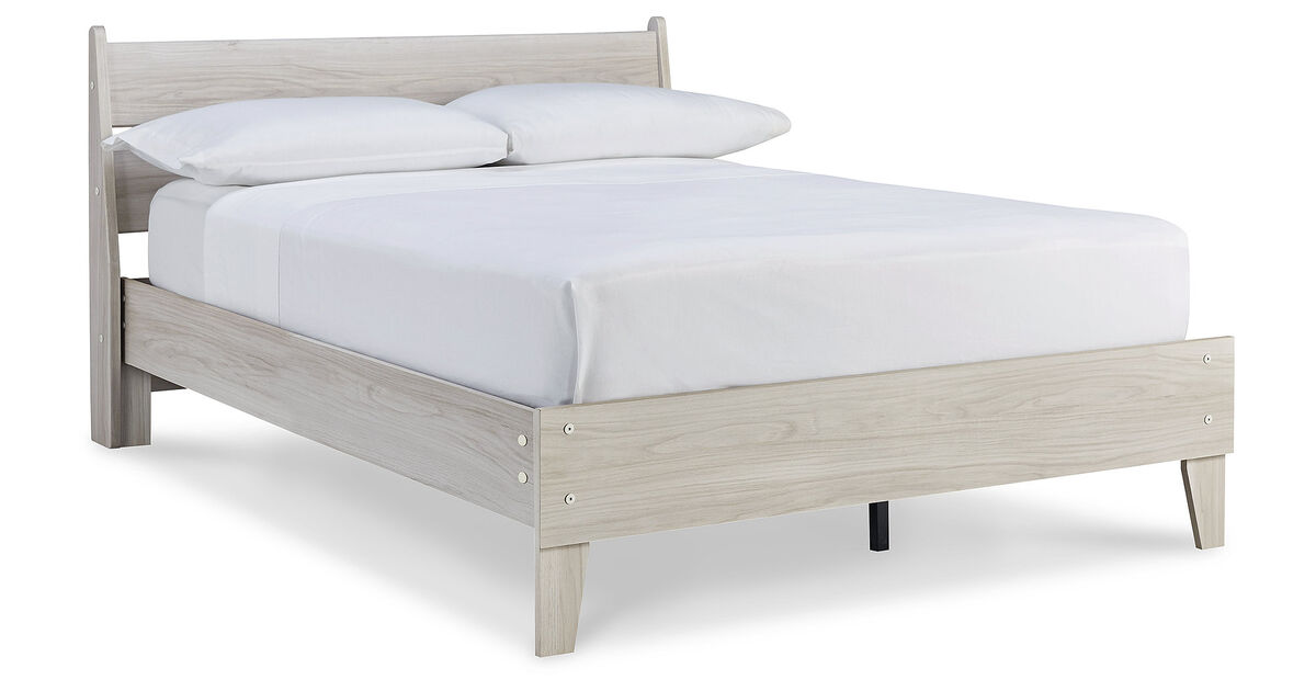Full Panel Platform Bed