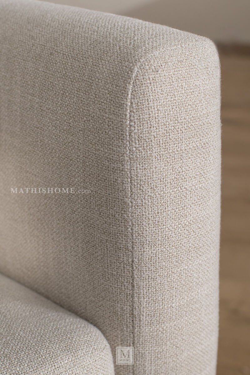 Bradney Swivel Accent Chair in Linen