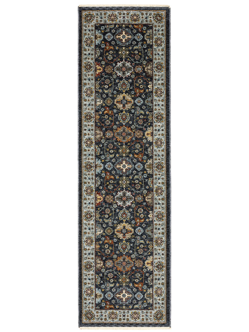 Aberdeen 3'3" x 5' Blue Rug