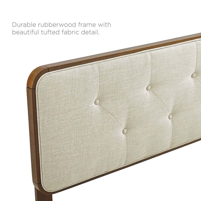 Modway - Bridgette Queen Wood Platform Bed with Angular Frame